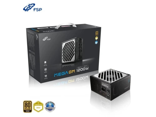FSP MEGA-1200GM 1200W 80 PLUS GOLD FULL MODULAR ATX3.1 PCIE 5.1 12V-2X6 (Espera 4 dias) en Huesoi FSP MEGA-1200GM 1200W 80 PLUS GOLD FULL MODULAR ATX3.1 PCIE 5.1 12V-2X6 (Espera 4 dias) en Huesoi