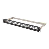 PATCH PANEL LANBERG 24 PUERTOS 1U RACK 19" FTP PARA MODULOS KEYSTONE NEGRO en Huesoi PATCH PANEL LANBERG 24 PUERTOS 1U RACK 19" FTP PARA MODULOS KEYSTONE NEGRO en Huesoi