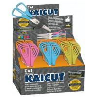 EXPOSITOR DE 25 UNIDADES TIJERAS ESCOLARES KAICUT 13 CM. ALPINO PT0014 (Espera 4 dias) en Huesoi