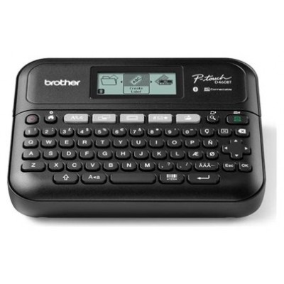 BROTHER Rotuladora electrónica de sobremesa PT-D460BTVP con teclado, conexión a PC y móvil en Huesoi