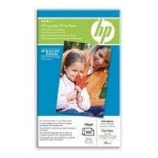 HP Papel Fotográfico Semisatinado Uso Diario. 100 hojas, 10cm. X 15cm., 175g. en Huesoi