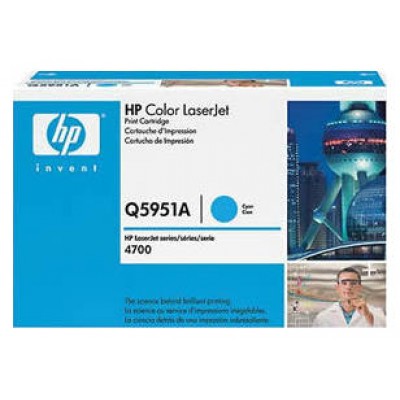 HP Laserjet Color 4700 Toner Cian, 10.000 Paginas en Huesoi