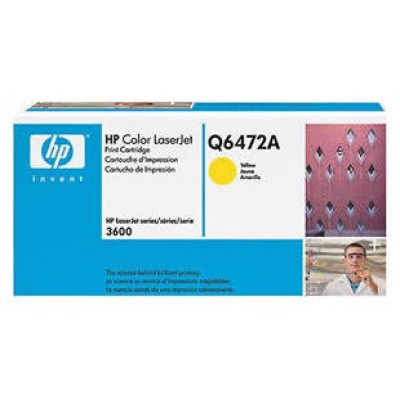 DESCATALOGADO - HP Laserjet Color 3600 Toner Amarillo, 4.000 Paginas en Huesoi
