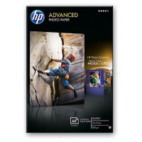 HP Papel fotografico satinado avanzado 250g/m2, 10x15cm, sin bordes, 60 hojas en Huesoi