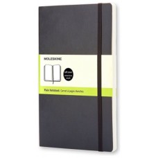 LIBRETA CLASICA TAPA BLANDA NEGRA P (9X14CM) LISA MOLESKINE QP613 (Espera 4 dias) en Huesoi