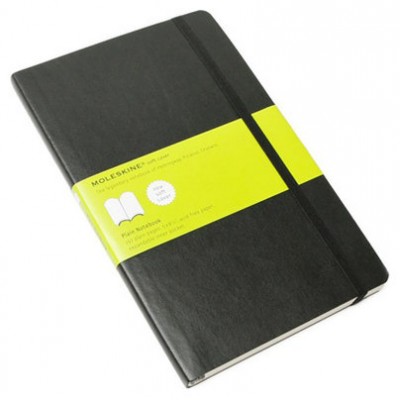 LIBRETA CLASICA TAPA BLANDA NEGRA L (13X21CM) LISA MOLESKINE QP618 (Espera 4 dias) en Huesoi