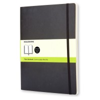 LIBRETA CLASICA TAPA BLANDA NEGRA XL (19X25CM) LISA MOLESKINE QP623 (Espera 4 dias) en Huesoi