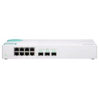 QNAP QSW-308S switch No administrado Gigabit Ethernet (10/100/1000) Blanco (Espera 4 dias) en Huesoi