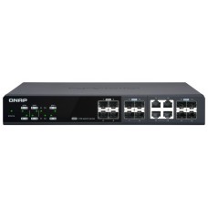 QNAP QSW-M1204-4C switch Gestionado 10G Ethernet (100/1000/10000) Negro (Espera 4 dias) en Huesoi