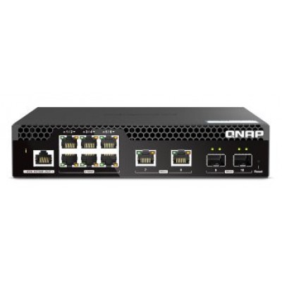 QNAP SWITCH GESTIONABLE QSW-M2106R-2S2T (Espera 4 dias) en Huesoi