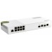 QNAP QSW-M2108R-2C switch Gestionado L2 Gigabit Ethernet (10/100/1000) Energía sobre Ethernet (PoE) Blanco (Espera 4 dias) en Huesoi