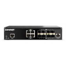 QNAP QSW-M3212R-8S4T switch Gestionado 10G Ethernet (100/1000/10000) 1U (Espera 4 dias) en Huesoi