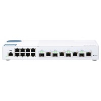 QNAP QSW-M408-4C switch Gestionado L2 Gigabit Ethernet (10/100/1000) Blanco (Espera 4 dias) en Huesoi