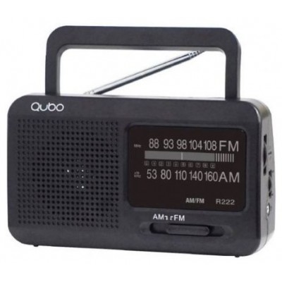 QUB-RADIO R-222 BK en Huesoi