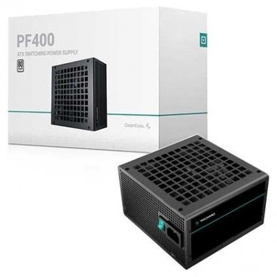 FUENTE ALIMENTACION ATX 400W DEEPCOOL PF400 80+ WHITE en Huesoi