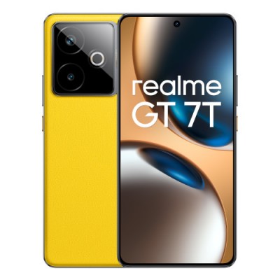 realme GT 7T 17,3 cm (6.8") SIM doble Android 15 5G USB Tipo C 12 GB 256 GB 7000 mAh Amarillo (Espera 4 dias) en Huesoi realme GT 7T 17,3 cm (6.8") SIM doble Android 15 5G USB Tipo C 12 GB 256 GB 7000 mAh Amarillo (Espera 4 dias) en Huesoi