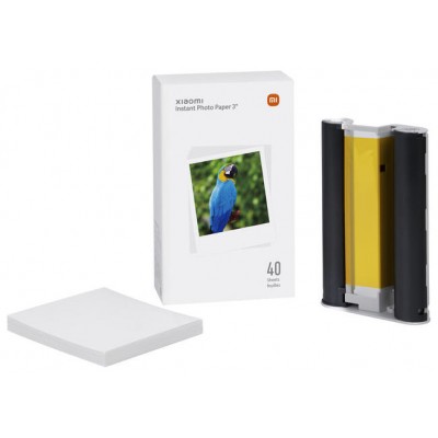 PAPEL FOTOGRAFICO XIAOMI MI INSTANT PHOTO PAPER 3" (40 SHEETS) en Huesoi