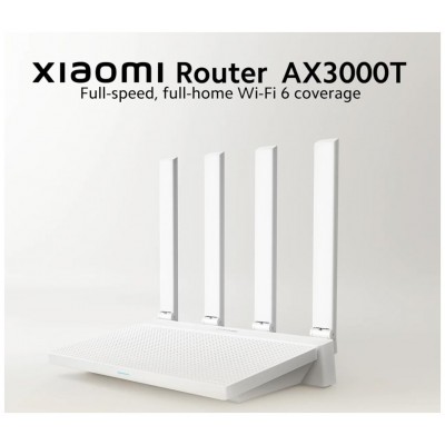 ROUTER XIAOMI ROUTER AX3000T WHITE en Huesoi