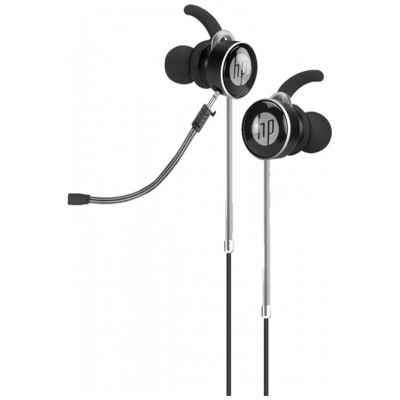 HP Auricular con cable y doble micrófono tipo jack 3,5mm (acodada) en Huesoi