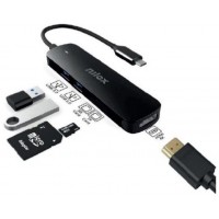 Nilox NXDSUSBC05 Adaptador USB-C 5 en 1 en Huesoi