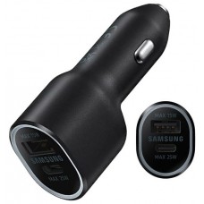 CARGADOR DE COCHE DUAL SAMSUNG 1XUSB-C 1XUSB-A 40W NEGRO EP-L4020NBEGEU en Huesoi