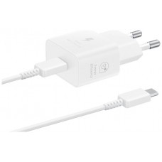 CARGADOR SAMSUNG USB-C 25W GAN BLANCO CON CABLE EP-T2510XWEGEU en Huesoi