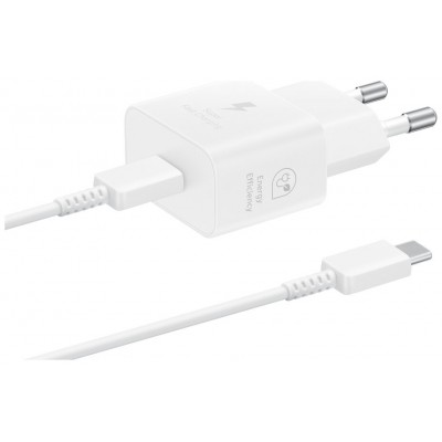 CARGADOR SAMSUNG USB-C 25W GAN BLANCO CON CABLE EP-T2510XWEGEU en Huesoi
