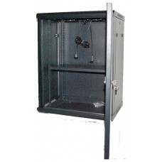 PEPEGREEN ARMARIO RACK 19" 15U 60X60 CON ACCESORIOS INCLUIDOS MONTADO en Huesoi