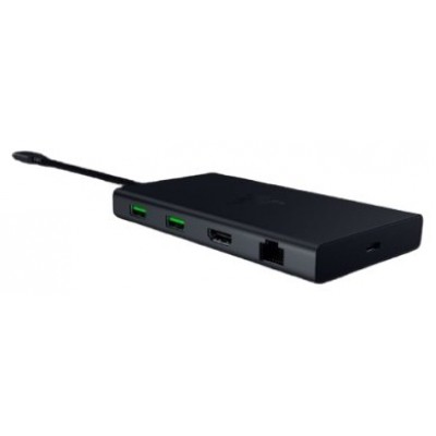 Razer USB-C Dock Alámbrico USB 3.2 Gen 1 (3.1 Gen 1) Type-C Negro (Espera 4 dias) en Huesoi