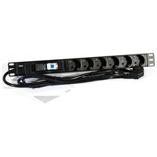 2LAN Regleta 19" 6 Schukos Magneto-T&eacute;rmico en Huesoi