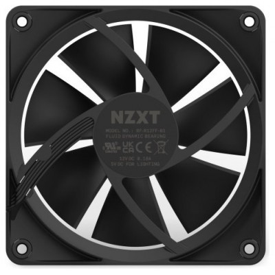 NZXT F120 RGB Carcasa del ordenador Ventilador 12 cm Negro 1 pieza(s) (Espera 4 dias) en Huesoi
