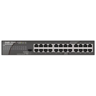 SWITCH RUIJIE REYEE RG-ES124GD 5-PORT 10/100 MBPS DESKTOP SWITCH en Huesoi