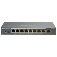 Reyee Switch 9xGb RJ45 (8 PoE/POE+) 120W Steel en Huesoi