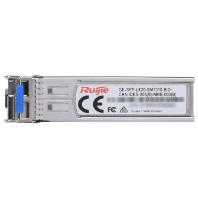 MODULO SFP RUIJIE REYEE RG-GE-SFP-LX20-SM1310-BIDI LC SMF 20km 1310/1550 en Huesoi