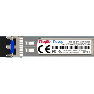 TRANSCEIVER RUIJIE MULTIMODO SFP 850NM 550M 1GB RX/TX en Huesoi