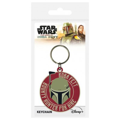 LLAVERO DE GOMA STAR WARS EL LIBRO DE BOBA FETT PYRAMID REDSTRING RK39329C (Espera 4 dias) en Huesoi