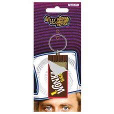 LLAVERO WILLY WONKA LOGO 6 CM. PYRAMID REDSTRING RK39404C (Espera 4 dias) en Huesoi