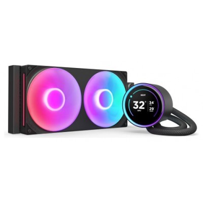 NZXT Kraken Elite 280 RGB Procesador Sistema de refrigeración líquida todo en uno 14 cm Negro 1 pieza(s) (Espera 4 dias) en Huesoi