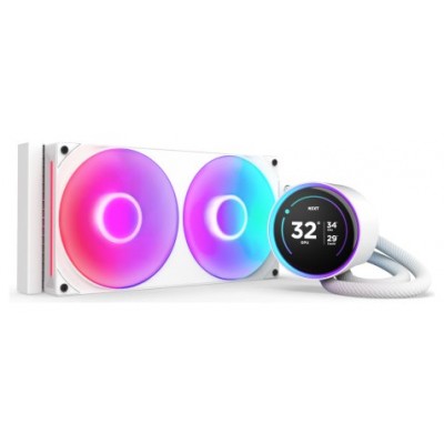NZXT Kraken Elite 280 RGB Procesador Sistema de refrigeración líquida todo en uno 14 cm Blanco 1 pieza(s) (Espera 4 dias) en Huesoi