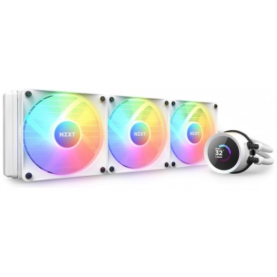 NZXT Kraken 360 RGB Procesador Sistema de refrigeración líquida todo en uno 12 cm Blanco 1 pieza(s) (Espera 4 dias) en Huesoi