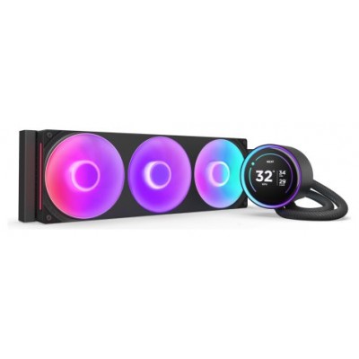 NZXT Kraken Elite 360 RGB Procesador Sistema de refrigeración líquida todo en uno 12 cm Negro 1 pieza(s) (Espera 4 dias) en Huesoi