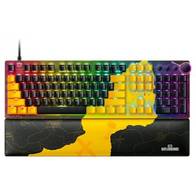 Razer Huntsman V2, PUBG: BATTLEGROUNDS Edition teclado Juego USB QWERTY Inglés de EE. UU. Negro, Amarillo (Espera 4 dias) en Huesoi