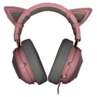 AURICULARES GAMING RAZER KRAKEN KITTY EDITION ROSA en Huesoi