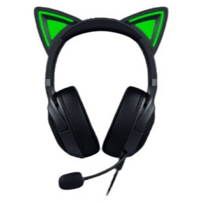 AURICULARES RAZER KRAKEN KITTY V2 NEGRO (RZ04-04730100-R3M1) (Espera 4 dias) en Huesoi