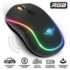 Spirit of Gamer Raton Inalambrico Pro M9 Rgb en Huesoi