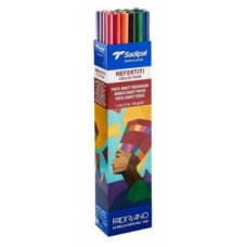 EXPOSITOR SURTIDO PAPEL KRAFT VERJURADO-65 G-1 X 3 M-NEFERTITI COLLECTION-24 ROLLOS-3 ROLLOS X NARANJA FUERTE, FUCSIA, ROJO, VIOLETA, AZUL AZURITA, VERDE MUSGO, MARRÓN FUERTE Y NEGRO SADIPAL S0310006 (Espera 4 dias) en Huesoi