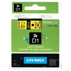 DYMO Cinta LM D1 12mmx7m Negro/amarillo en Huesoi