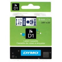 DYMO Cinta LM D1 9mmx7m Azul/blanco en Huesoi