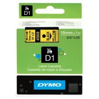 DYMO Cinta LM D1 19mmx7m Negro/amarillo en Huesoi