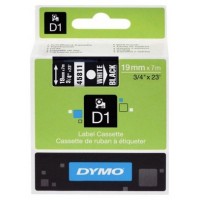 CINTA ROTULADORA D1 19MMX7M BLANCO/NEGRO DYMO S0720910 (Espera 4 dias) en Huesoi